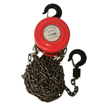 Benson Kettingtakel – 1000 kg (1 Ton) – 2,5 Meter Hefhoogte – Robuust & Veilig