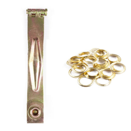 Benson Zeilringtang Set - Inclusief 12 Ogen - Ø 10 mm - Heavy Duty