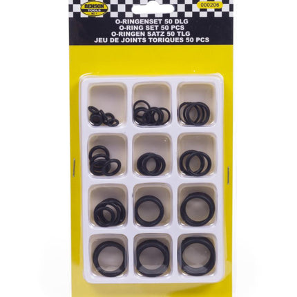 Benson O-ringen Assortimentsbox – 50-delig – Diverse Maten