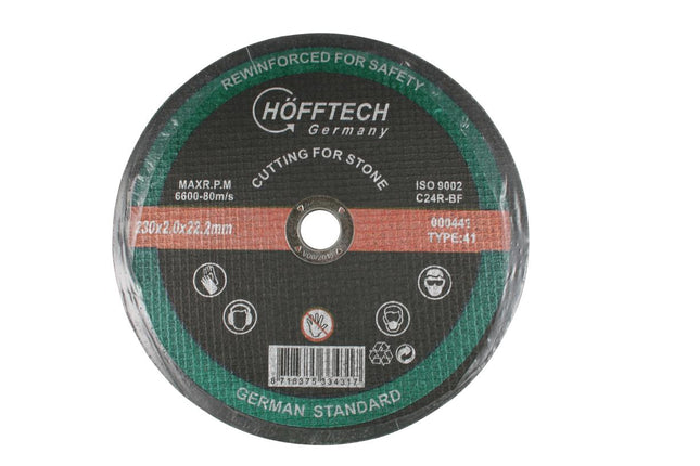 Hofftech Doorslijpschijf Steen - Ø 230 mm - 2.0 mm - Industriële Kwaliteit