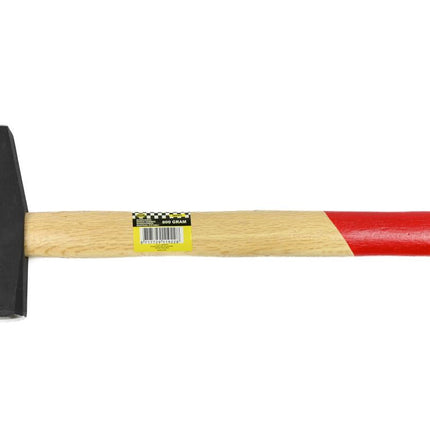 Benson Bankhamer - 800 gram - Houten Steel - 37 cm - Onbreekbaar