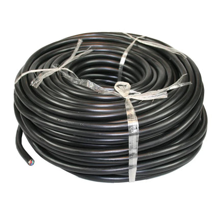 Aanhanger Kabel 7-aderig - Rol 50 Meter - 7x0,75 mm² - Zwart