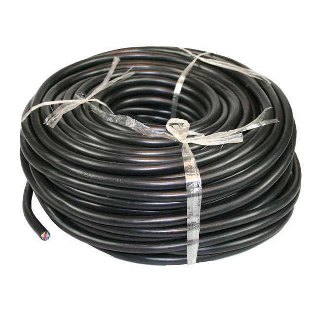 Aanhanger Kabel 7-aderig - Rol 50 Meter - 7x0,75 mm² - Zwart