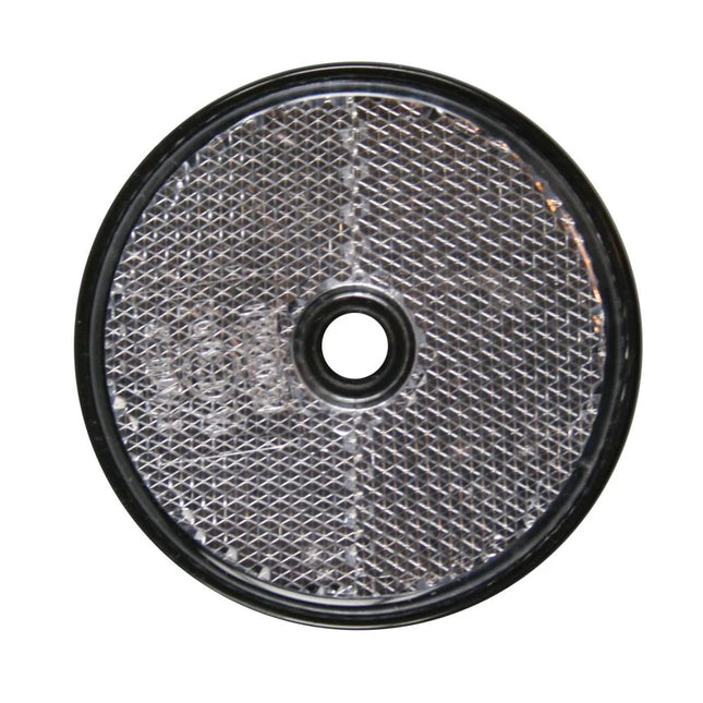 Benson Reflector Rond Wit - 60 mm - Schroefbevestiging - E-Keur