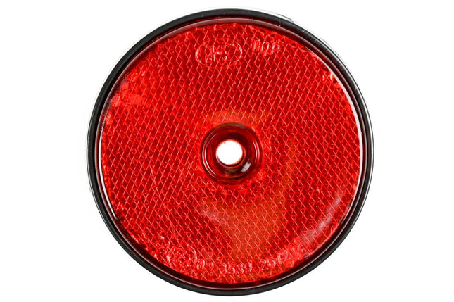 Benson Reflector Rond Rood - 60 mm - Schroefbevestiging - E-Keur