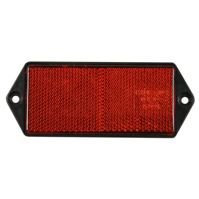 Benson Reflector Rechthoek Oranje - 105 x 40 mm - Schroefbevestiging - E-Keur