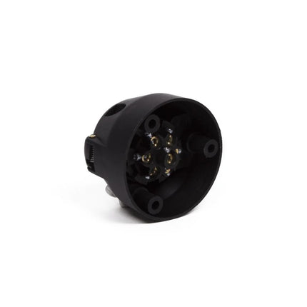Benson Contra Stekker 7-Polig - Kunststof - Zwart - Ø 70 mm