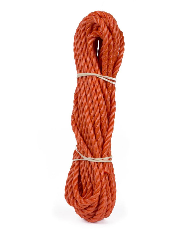 Benson Polypropyleen Touw Oranje 6 mm x 10 Meter - 550 kg Breekkracht
