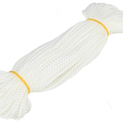 Benson Scheerlijn Touw - 3 mm x 20 Meter - 12-Gevlochten - UV-Bestendig - Wit