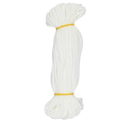 Benson Scheerlijn Touw - 3 mm x 20 Meter - 12-Gevlochten - UV-Bestendig - Wit