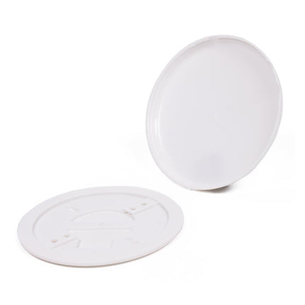 VB Ronde Plafondplaat – Kunststof – Ø 125 mm – Wit