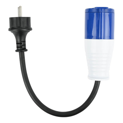 Benson Verloopkabel Schuko naar CEE - Spatwaterdicht - 395 mm - 230V