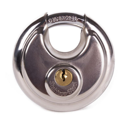 Stahlex Discus Hangslot – 70 mm – RVS – Weerbestendig