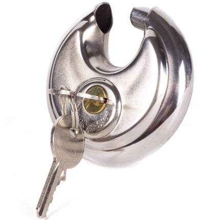 Stahlex Discus Hangslot – 70 mm – RVS – Weerbestendig