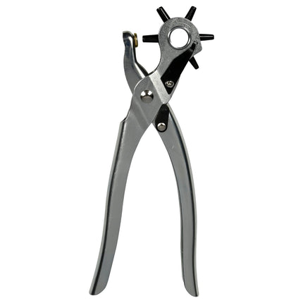 Benson Revolvertang - Gaatjestang - 6 maten - 22 cm - Voor Leer, Textiel en Kunststof