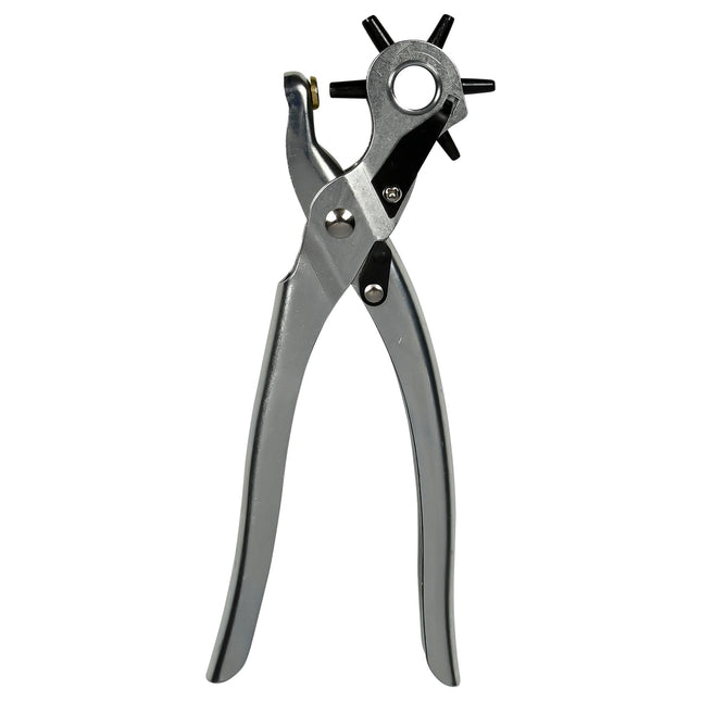 Benson Revolvertang - Gaatjestang - 6 maten - 22 cm - Voor Leer, Textiel en Kunststof