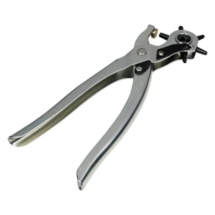 Benson Revolvertang - Gaatjestang - 6 maten - 22 cm - Voor Leer, Textiel en Kunststof