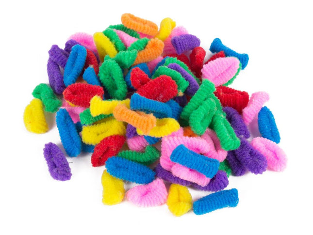 Benson Haarelastiekjes Set – 100 Stuks – Metaalvrij – Kleurrijke Mix