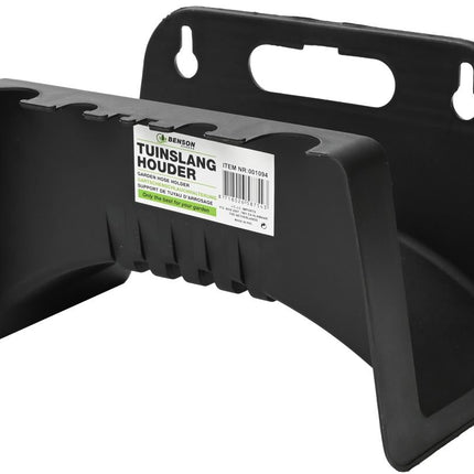 Benson Tuinslanghouder - Wandmodel - Zwart - Voor 15 Meter Slang