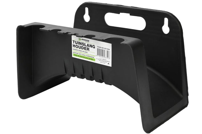 Benson Tuinslanghouder - Wandmodel - Zwart - Voor 15 Meter Slang