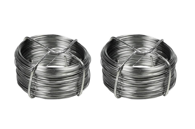 Benson IJzerdraad 2-delig – 2 x 40 meter – 0.5 mm dik