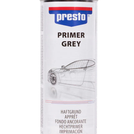 Presto Sneldrogende Primer – 500 ml – Grijs – Hoge Vulkracht & Corrosiewering