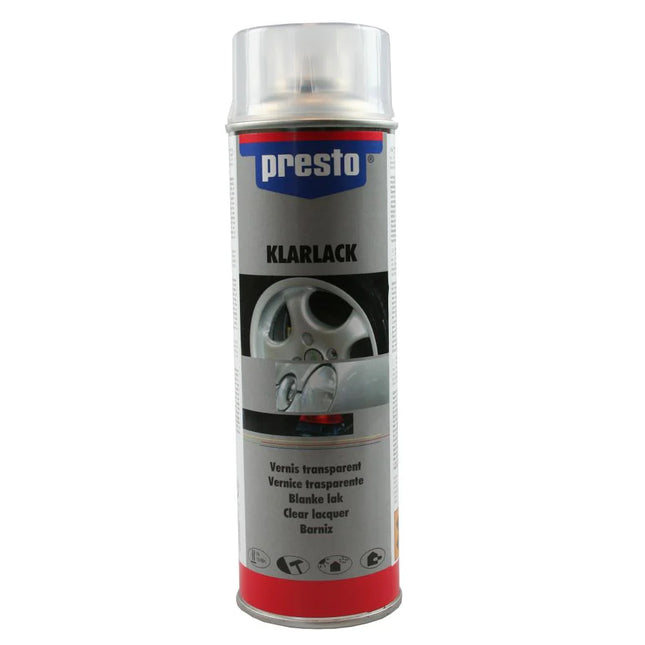 Presto Blanke Lak – 500 ml – Hoogglans & Krasbestendig – Maximale Bescherming