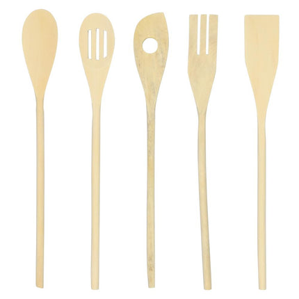 Benson Saladeset - 5-Delig - Bamboe Hout - Stijlvol & Duurzaam