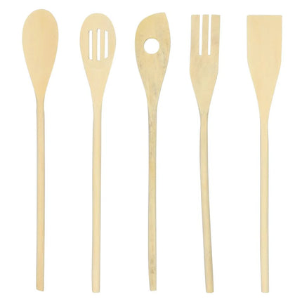 Benson Saladeset / Keukengerei - 5-delig - Bamboe Hout - Vaatwasserbestendig
