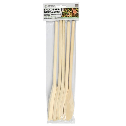 Benson Saladeset - 5-Delig - Bamboe Hout - Stijlvol & Duurzaam