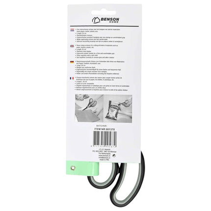 Benson Huishoudschaar 10" - Stofschaar - 25,4 cm - Ergonomisch