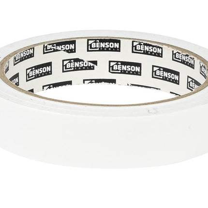 Benson Dubbelzijdige Foamtape 20 mm x 2 m - Wit - Sterke Hechting