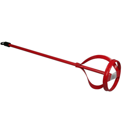 Benson Verfmixer 8 x 42 cm - Rood - Robuuste Stalen Mengstaaf