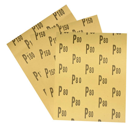 Benson Schuurpapier Set 30-delig - P80/P150/P180 - 93 x 230 mm