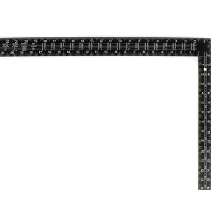 Benson Winkelhaak – 400 x 600 mm – Staal – Zwart – Metrisch & Inch