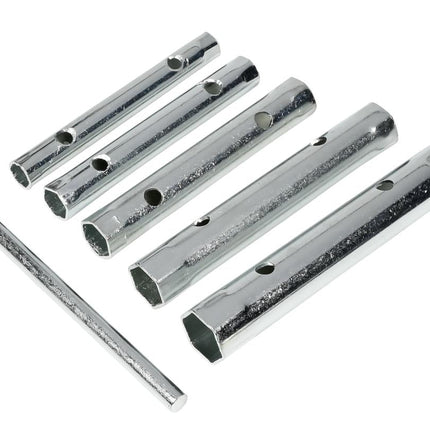 Benson Pijpsleutelset - 6-delig - 8 t/m 17 mm - Inclusief Wringijzer