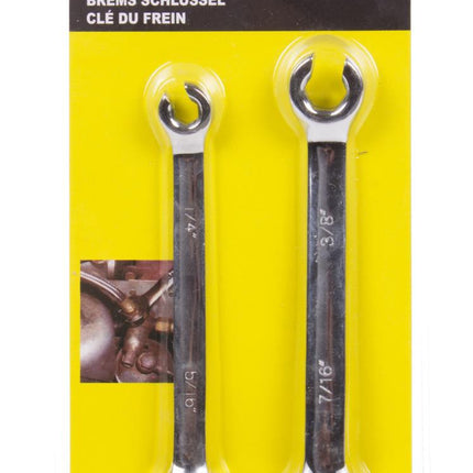 Benson Remleidingsleutelset - 2-delig - Open Ringsleutels - Inch-maten