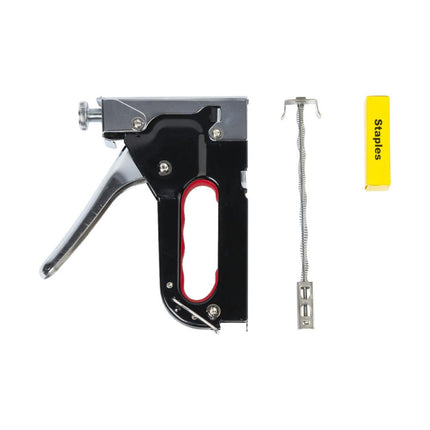 Benson Handtacker - 4-12 mm - Inclusief 200 Nietjes - Robuust Metaal