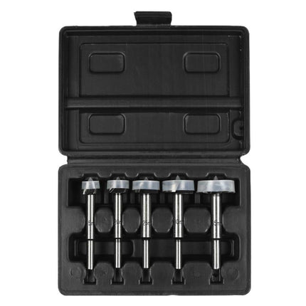 Hofftech Forstnerboorset - 5-delig - 15 t/m 35 mm - Inclusief Opbergkoffer