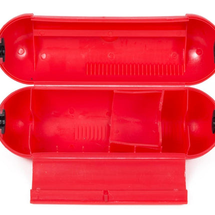 Benson Stekkersafe & Veiligheidsbox – Rood – Spatwaterdicht – 20,5 cm