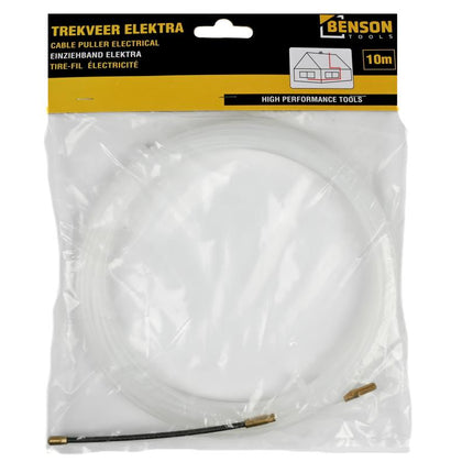 Benson Trekveer Nylon 10 Meter - Flexibel Elektra Gereedschap