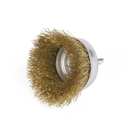 Benson Komborstel voor Boormachine - Ø 75 mm - Messing Draad