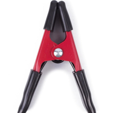 Benson Zeilklem met Beschermdoppen - 110 mm - Klembereik 40 mm - Rood