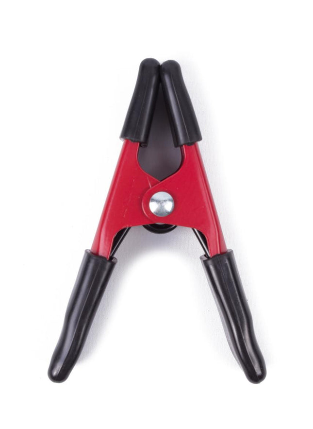 Benson Zeilklem met Beschermdoppen - 110 mm - Klembereik 40 mm - Rood