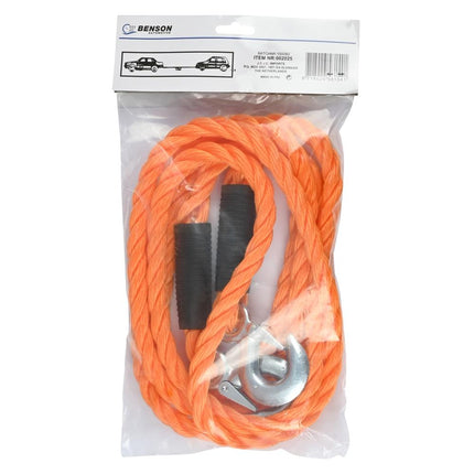 Benson Sleeptouw – 3000 kg – 3 Meter – Ø 18 mm – Inclusief Veiligheidshaken