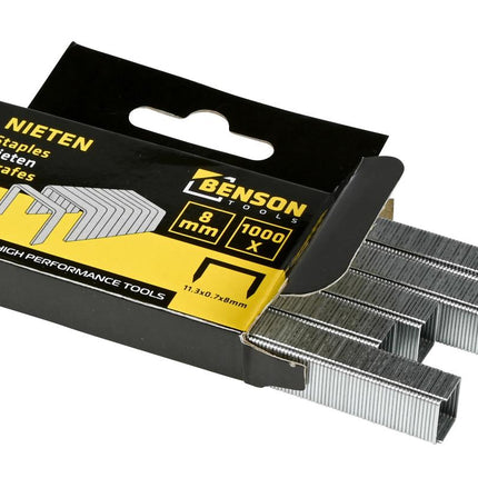 Benson Nietjes - 8 mm - Type 11 - Verzinkt - 1000 Stuks