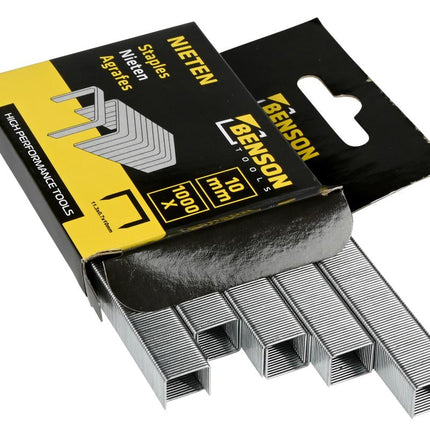 Benson Nietjes - 10 mm - Type 11 - Verzinkt - 1000 Stuks