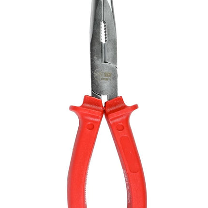 Hofftech Gebogen Telefoontang - 200 mm - Cr-V - Precisie Grijpen & Knippen