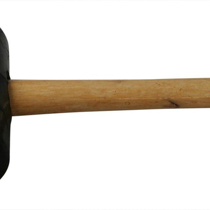 Benson Rubberhamer - Ø90 mm - Houten Steel - 40 cm - Bestrating
