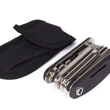 Benson Fiets Multitool - 16-delig - Compacte Reparatieset - Zwart